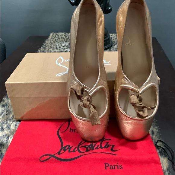 LOUBOUTIN SPARTA RITA BALLET FLATS - Picture 9 of 13